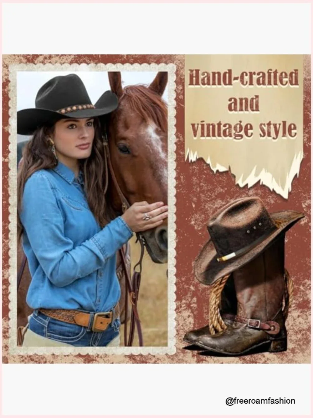 Braided Cowboy Hat Bands 10-Pack Western Hat Belts Replacement